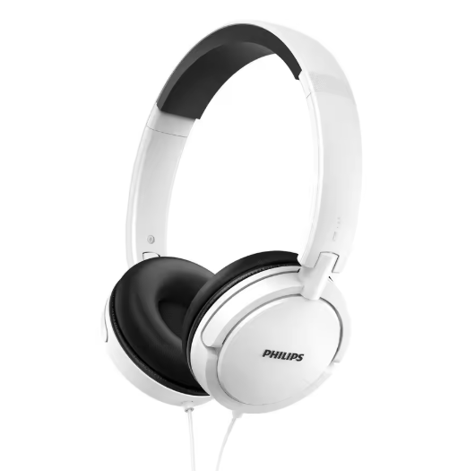 Auricular Philips Casco Alámbrico Diadema Blanco