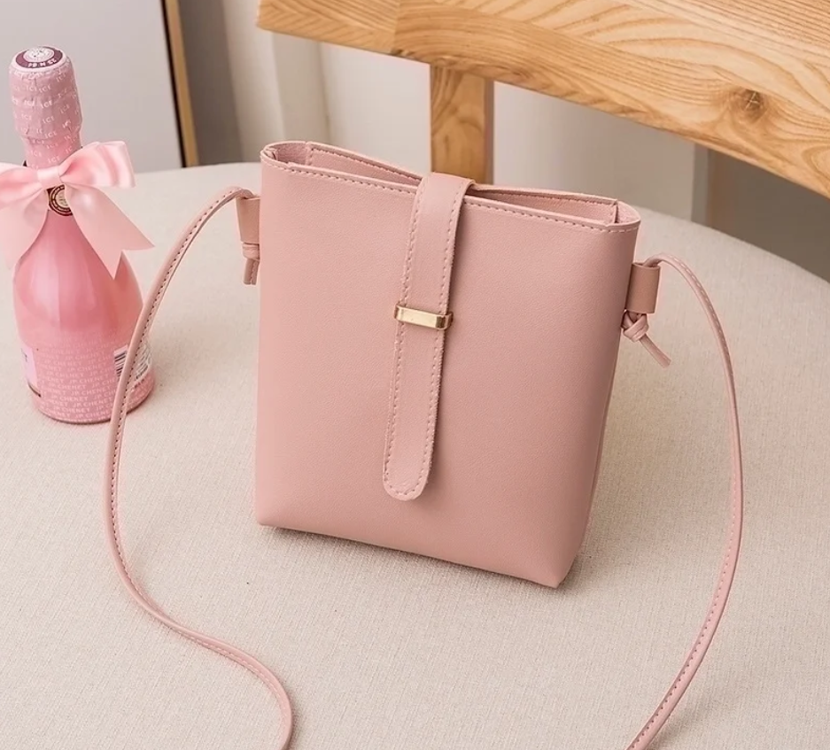 Bolso casual de polipiel rectangular