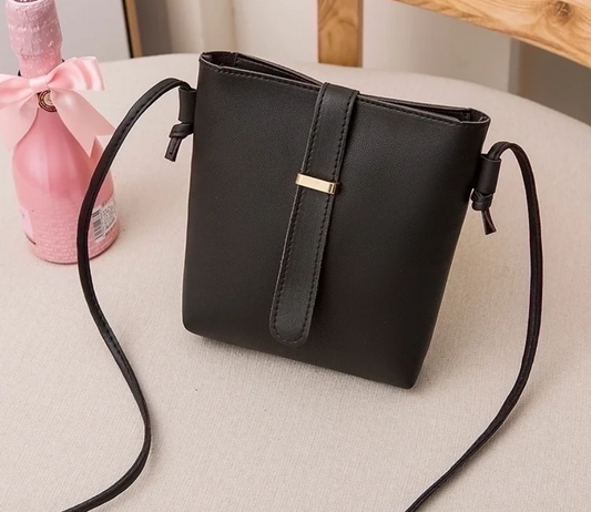 Bolso casual de polipiel rectangular