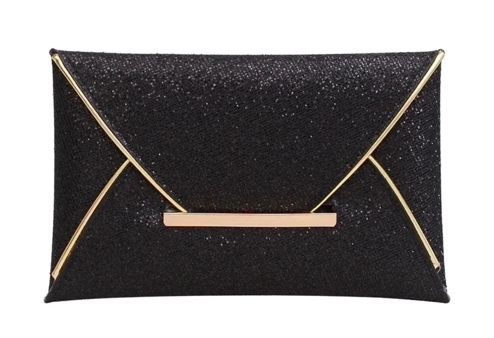 Cartera rectangular estilo vintage clásico