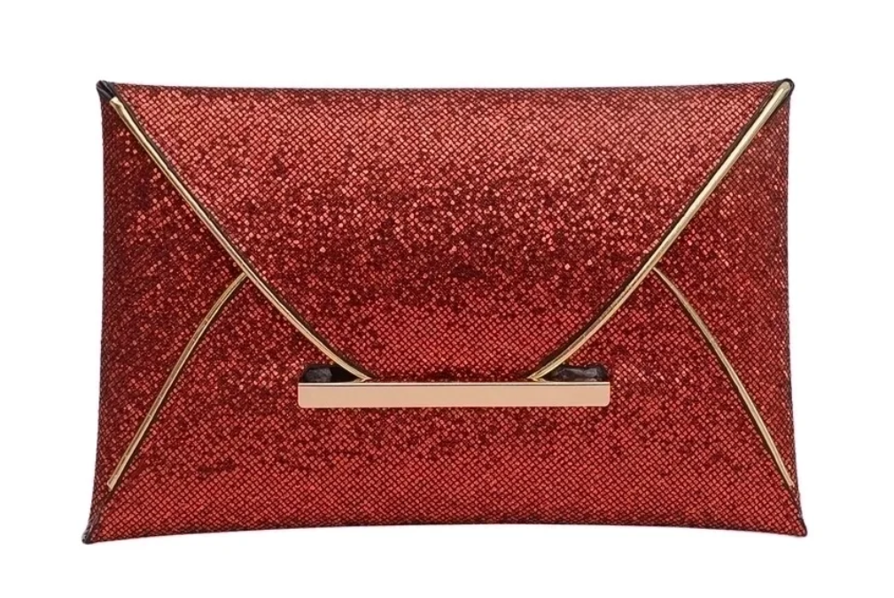 Cartera rectangular estilo vintage clásico