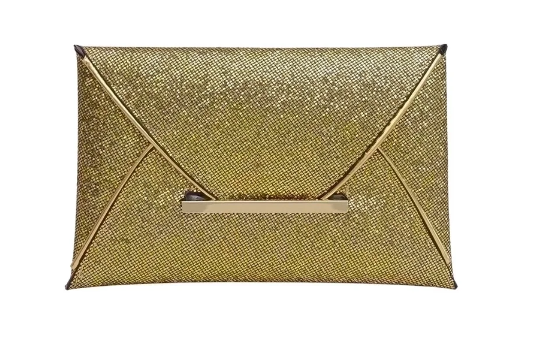 Cartera rectangular estilo vintage clásico